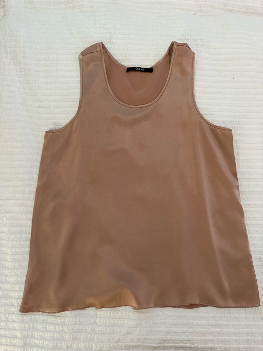 Set- Quince Women's Silk Pant Set in Dusty Rose EUC C000